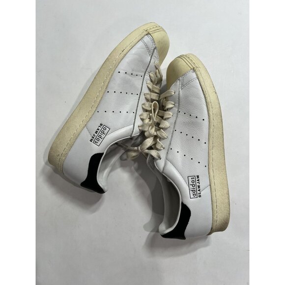 Adidas x Slam Jam x Superstar 80s Sneakers in White - Picture 6 of 9